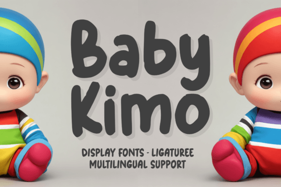 Baby Kimo Font: Designing Cute Campaign Visuals