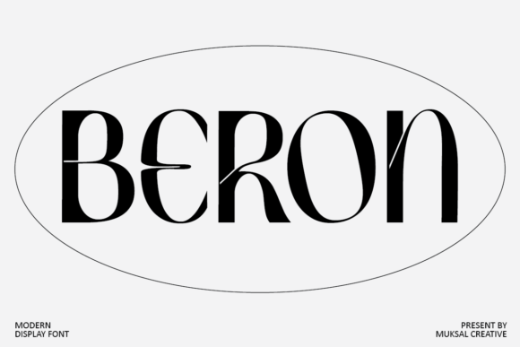 Beron Font: Retro Style for Editorial Design