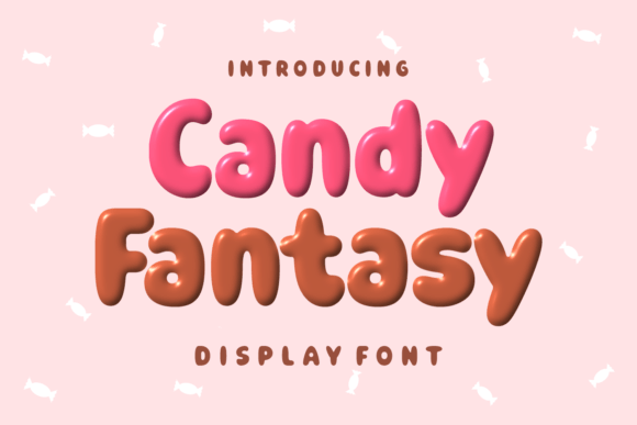 Candy Fantasy Font for Editorial Design