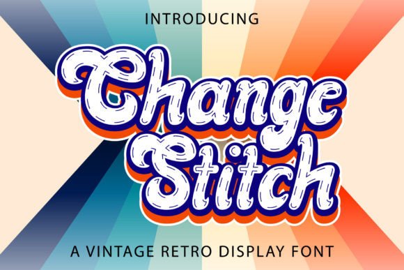 Change Stitch Font: Vintage Style for Handmade Products
