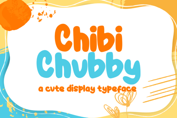 Chibi Chubby Font: Playful Display Type for Web Design