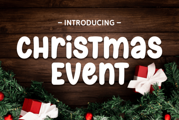 Christmas Event Font Review: Festive Display Typography