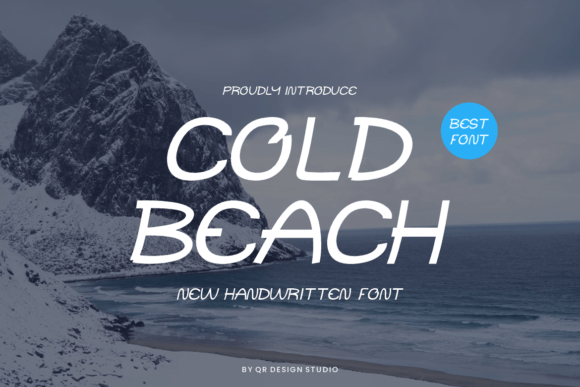 Cold Beach Font: A Bold Display Typeface for Branding