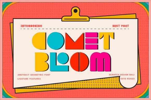 Comet Bloom Font: A Web Designer’s Layout Review