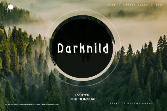 Darknild Font: Elevating Niche Brand Identity