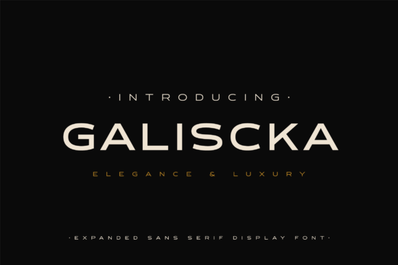 Galiscka Font Review: Elegant Display Type for Branding