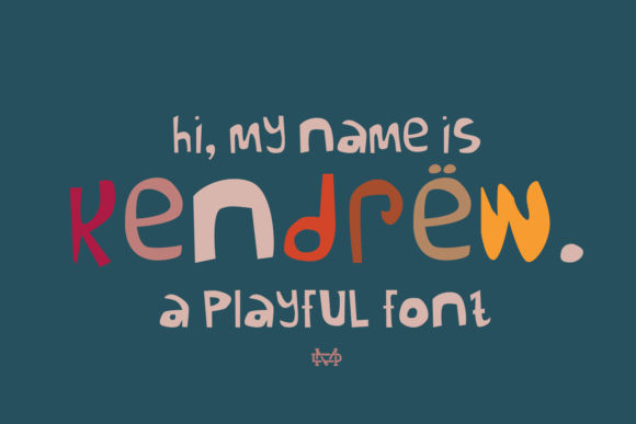 Kendrew Font: Adding Joy to Campaign Visuals