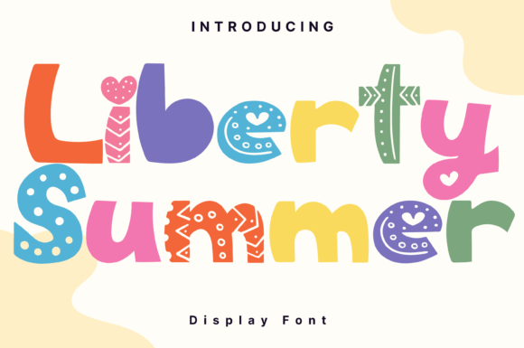 Liberty Summer Font for Digital Design