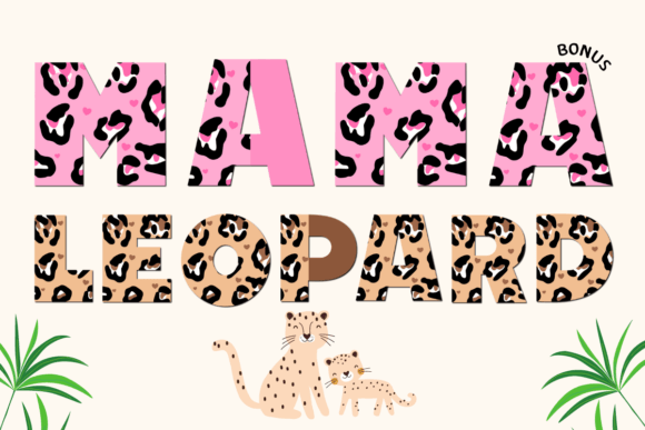 Mama Leopard Font: Playful Branding for Small Business