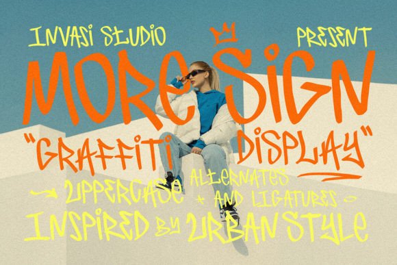 Moresign Font: Bold Display Typography for Web Design