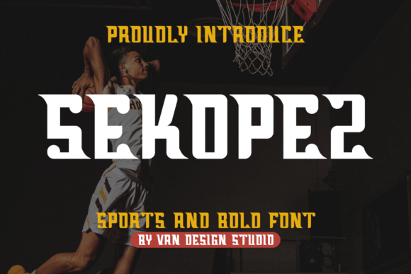 Sekopez Font: Whimsical Display Type for Crafters