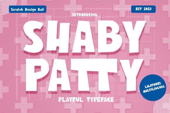 Shaby Patty Font: A Retro Display Typeface for Branding