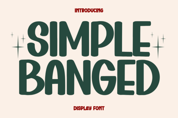 Simple Banged Font: Elevating Small Business Branding