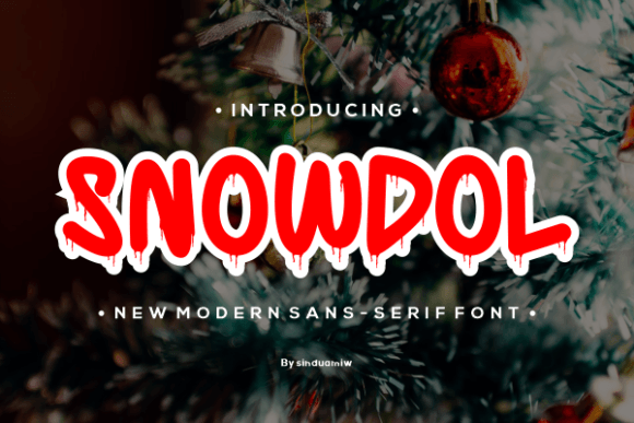 Snowdol Font: Adding Whimsy to Modern Brand Identity
