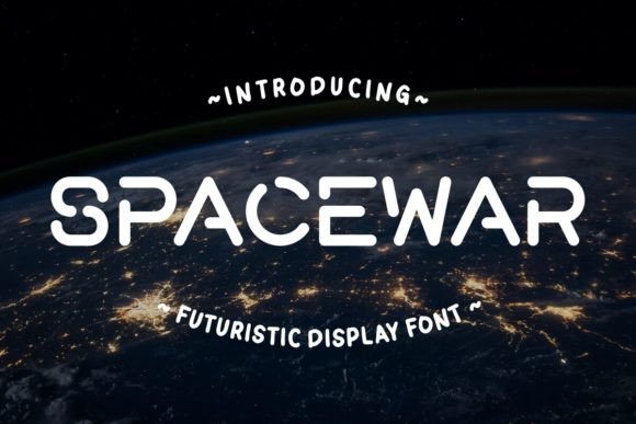 Spacewar Font: Elevating Digital Design with Cosmic Typography