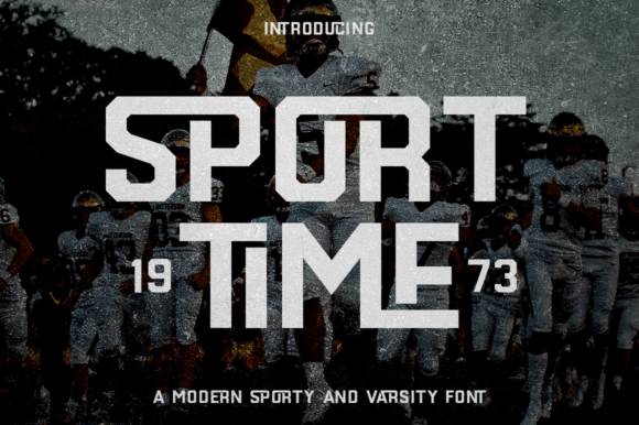 Sport Time Font Review: Adding Energy to Campaign Visuals