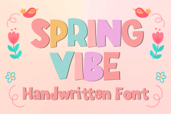 Spring Vibe Font: A Bold Display Choice for Editorial Layouts